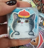صابون ورقه ای فانتزی طرح گربه